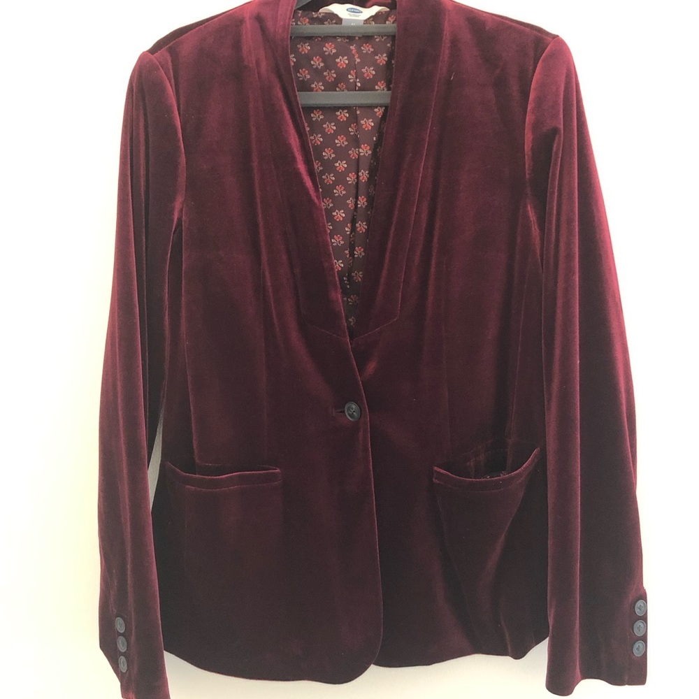 Old Navy Velvet Blazer